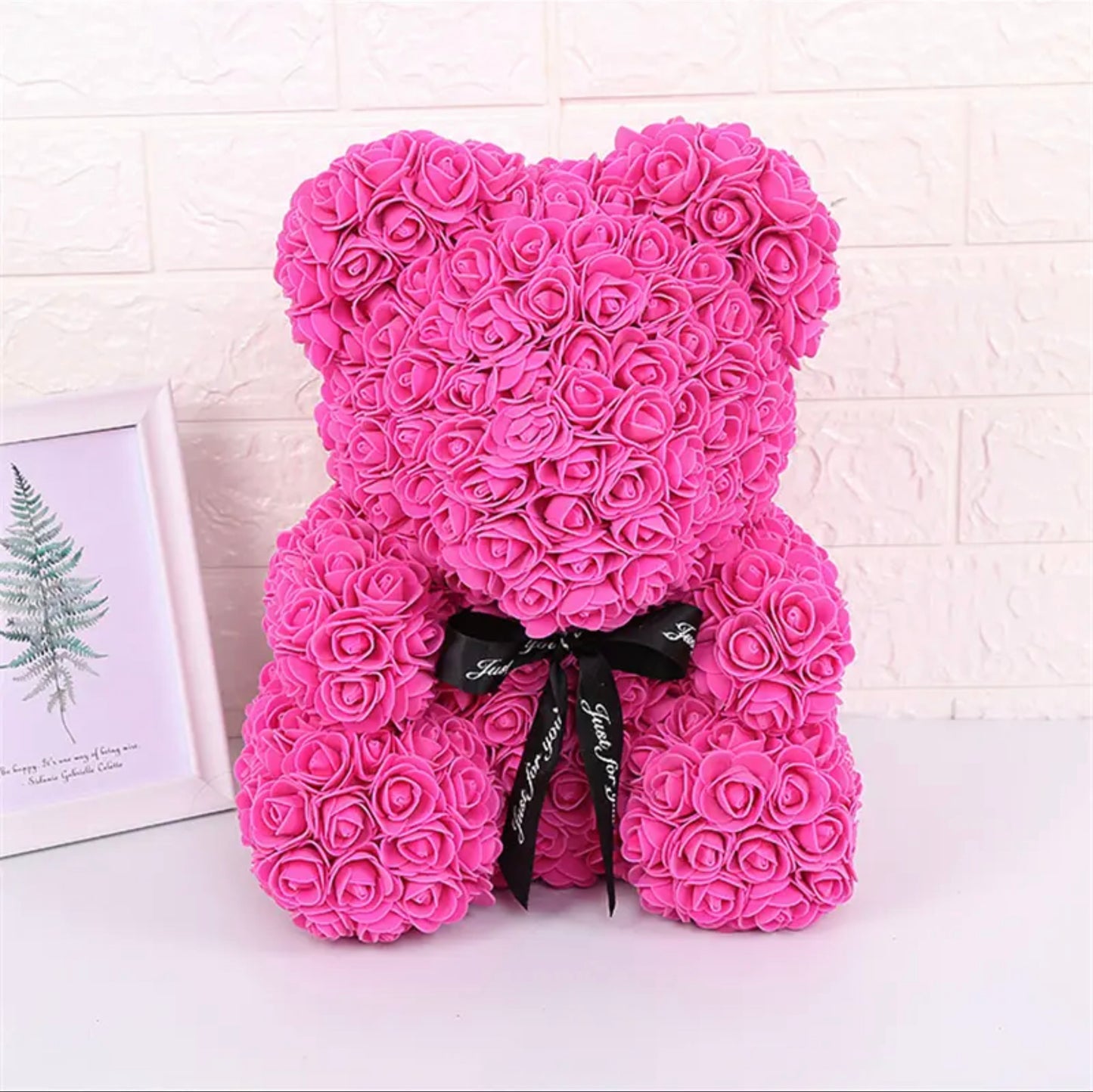 Valentine's Rose Bear