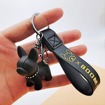 French Bulldog Keyring